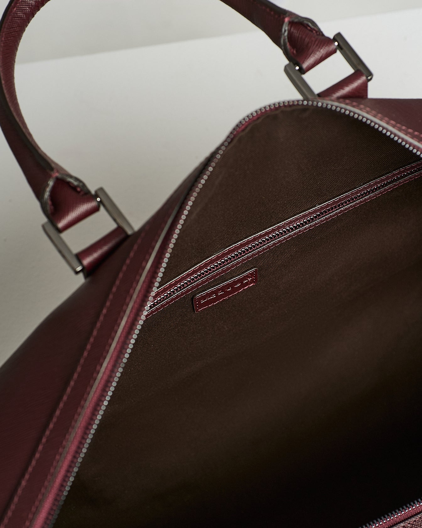 Kiton Bags Wallets Wine Red Reisetasche TU Kalbsleder
