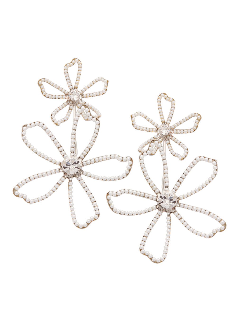 Elizabeth Bower Pavet Pearl Dublet Ohrringe Gold Perle