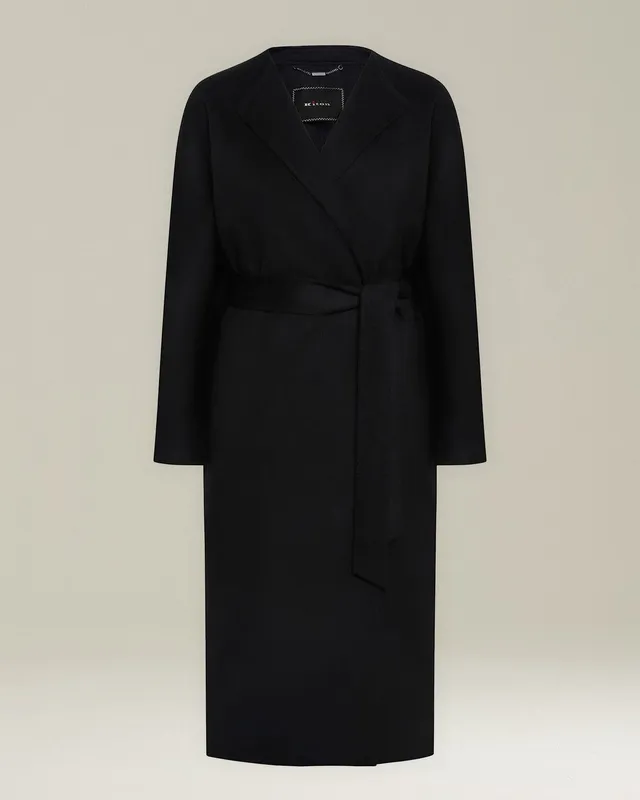 Kiton Cappotto Double Mantel Kaschmir mit Gürtel