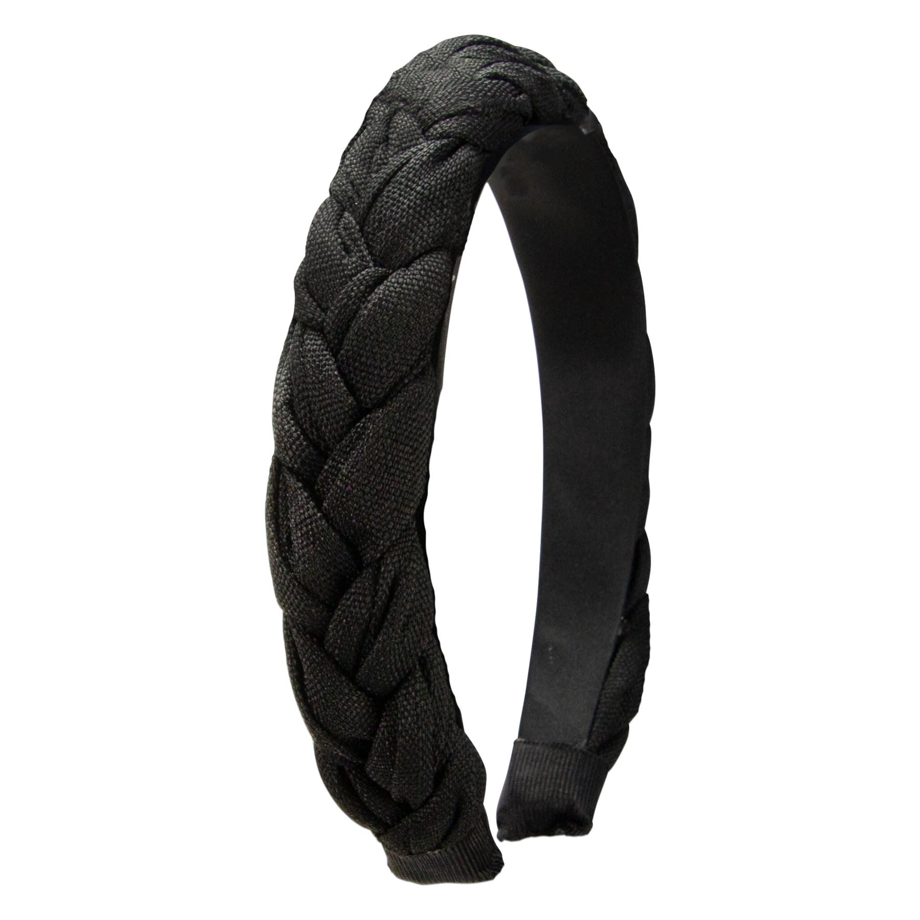 Alpenflüstern DAHEIM Haarreif Gelb Geflochten 3cm