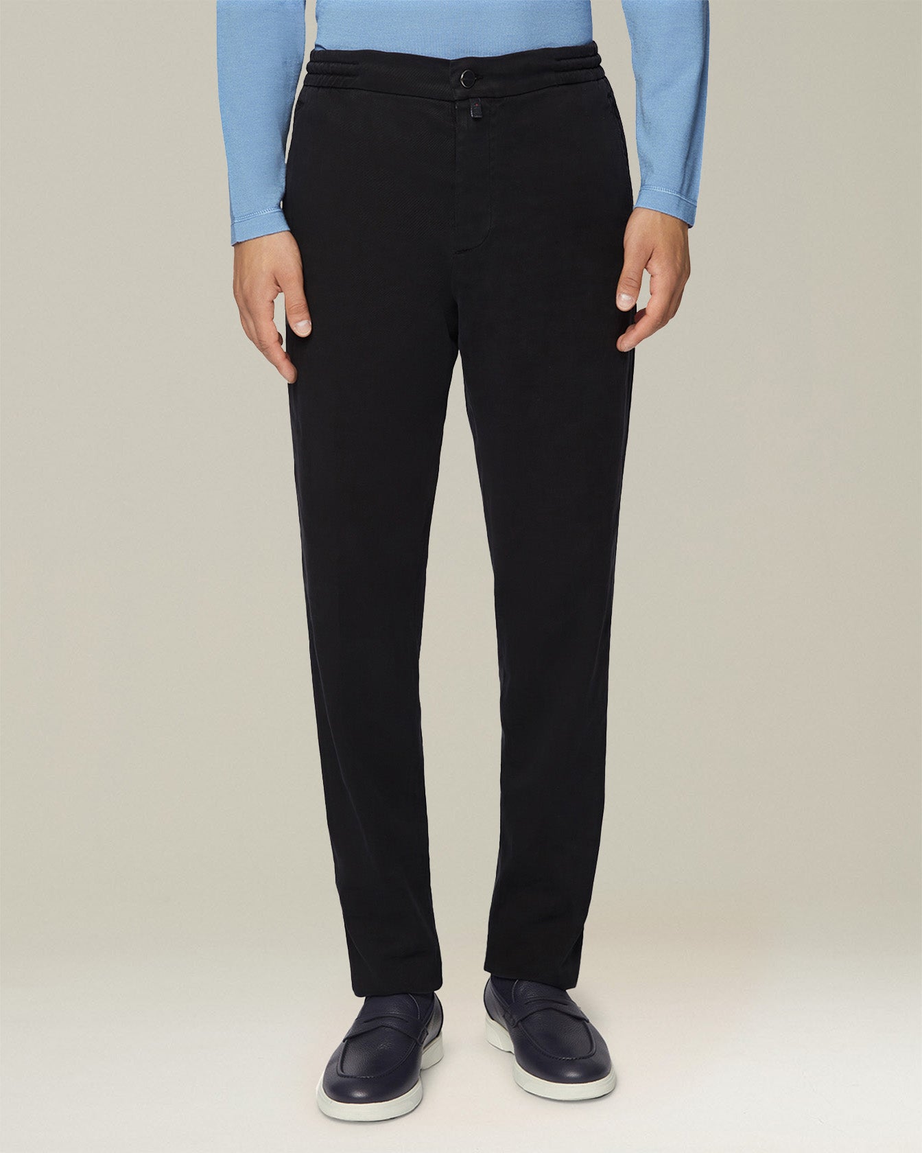 Kiton Trousers Comfort Hose Lyocell Baumwolle Herren