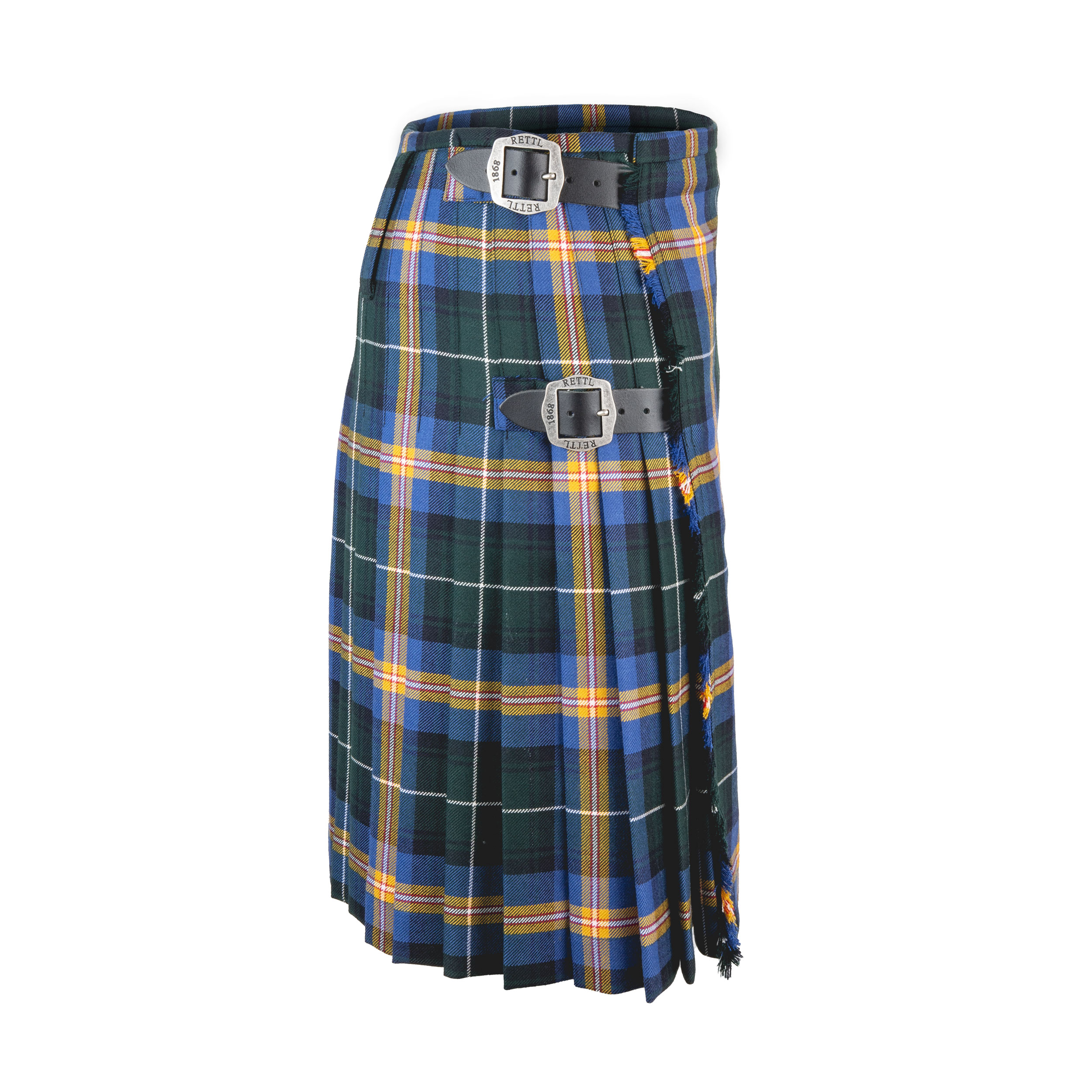 Rettl Men Salzburg Karo Kilt Festkleidung Grün