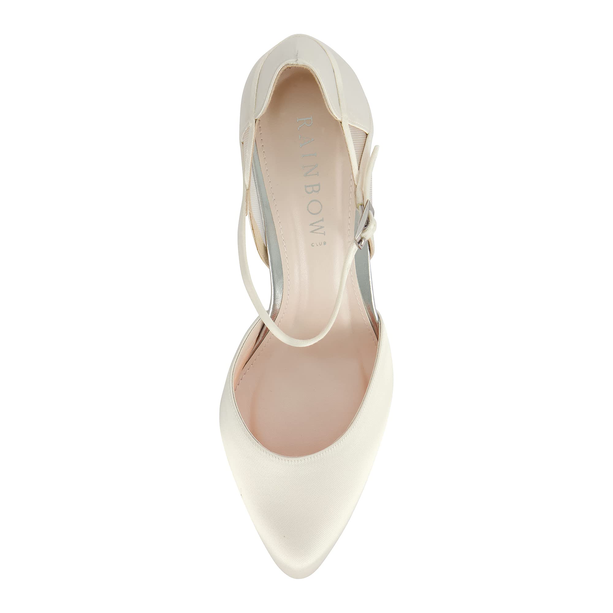 Rainbow Club Timeless Jacki Pumps Ivory Satin Gr.39