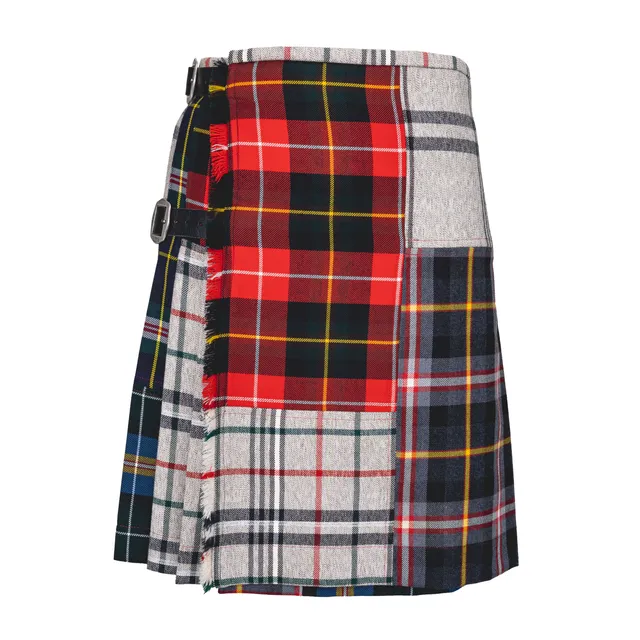 Rettl MEN Patch Celtic Kilt Schottenrock Wolle
