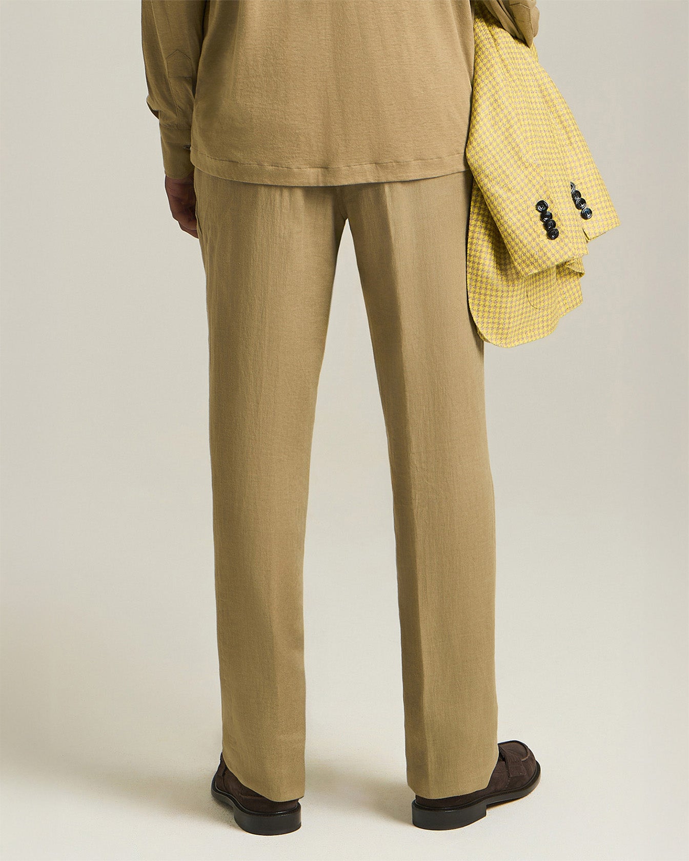 Kiton Leinen Hose Comfort Kordelzug Pull-On Herren