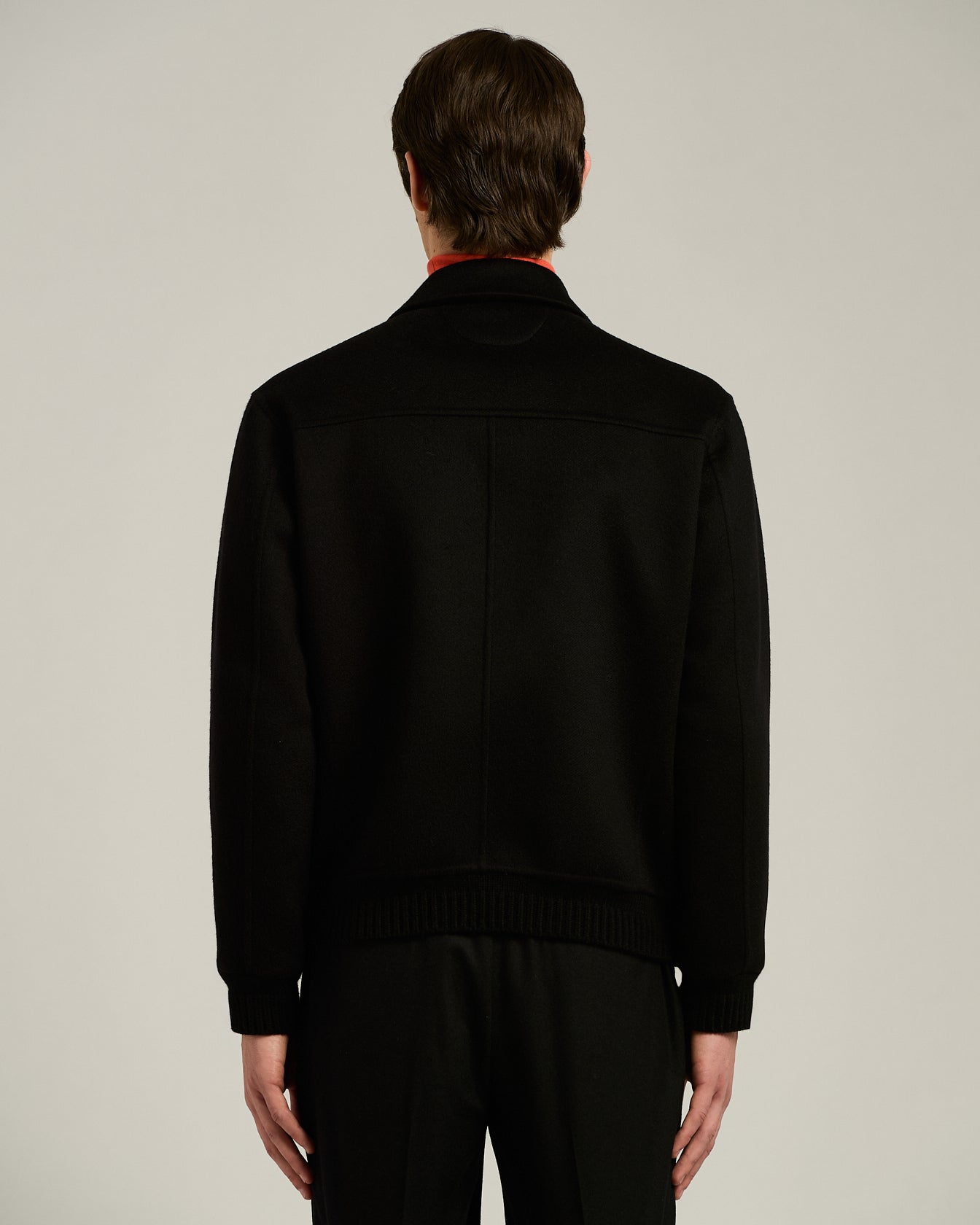 Kiton Outerwear Bomber Black Cashmere Jacke Kaschmir 50