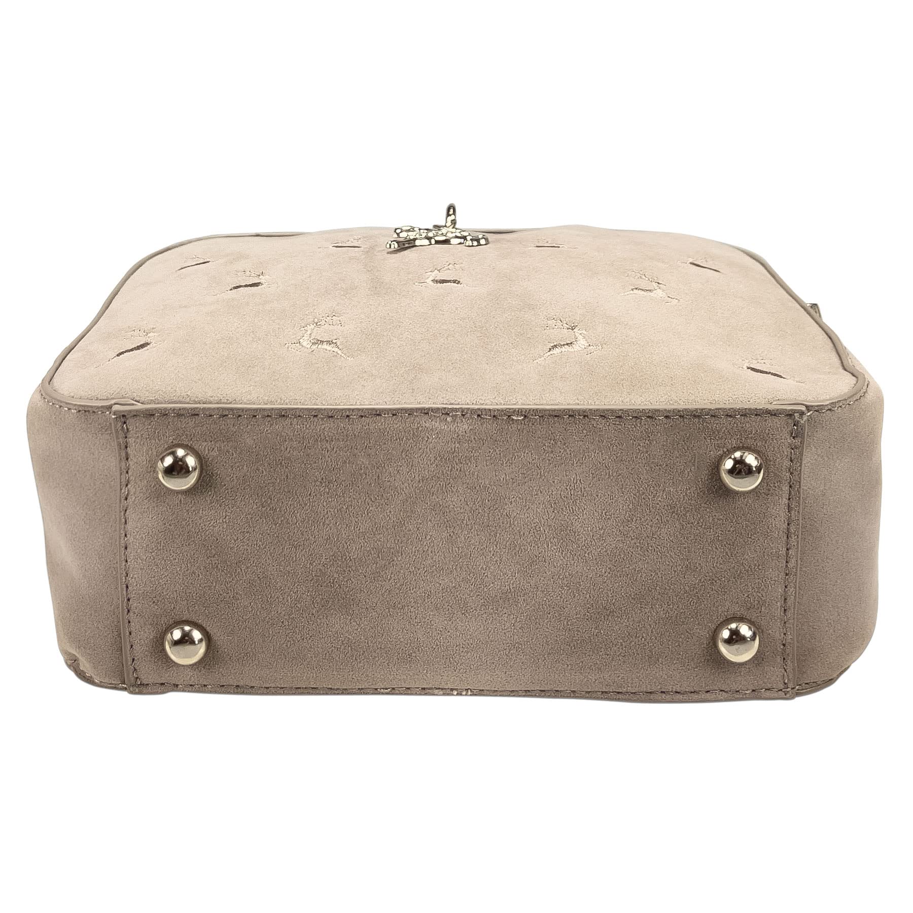 Alpenflüstern DAHEIM DTA093 Trachtentasche Hirsche taupe