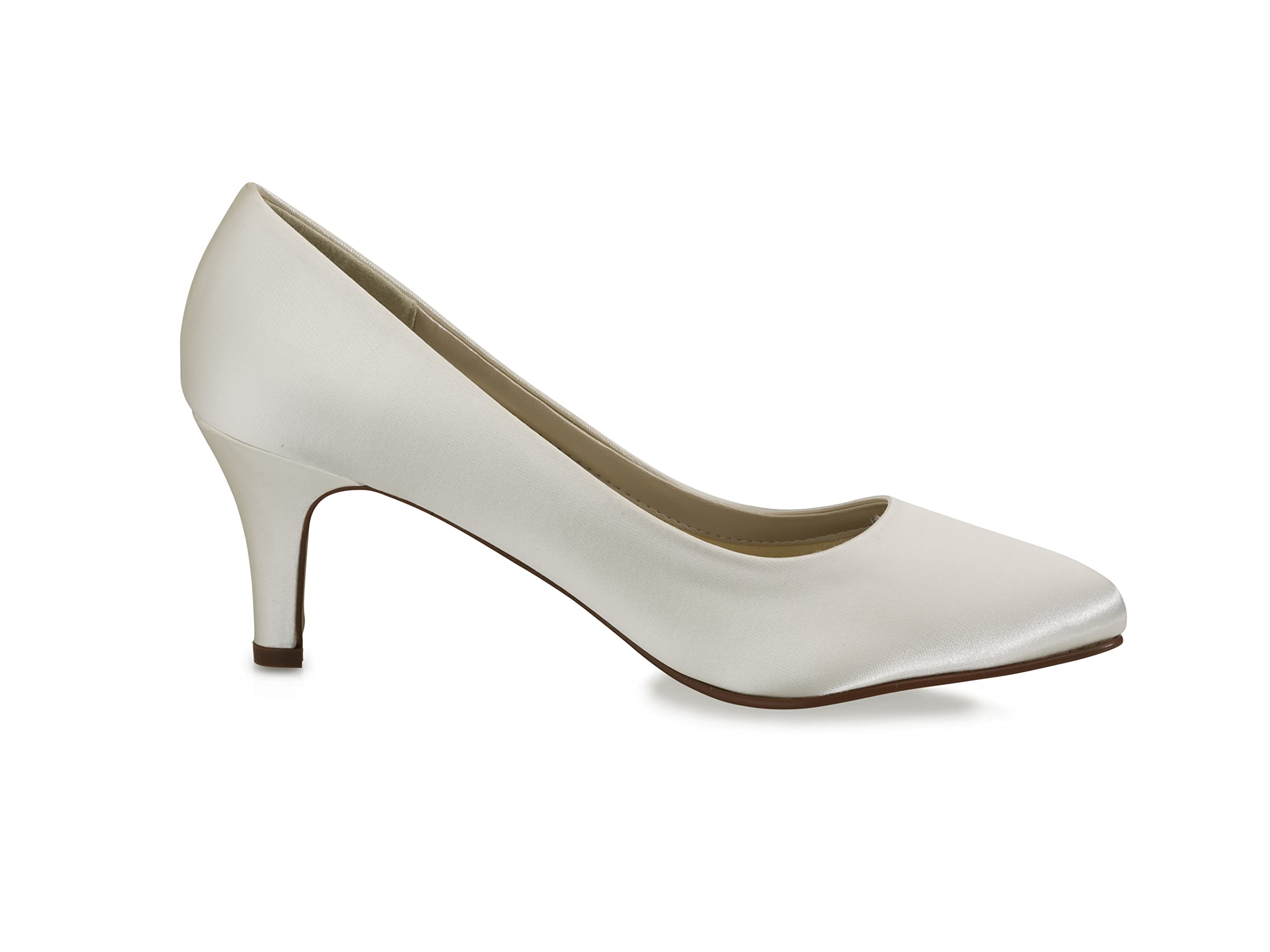 Rainbow Club Lottie Brautpumps Satin Ivory 38.5