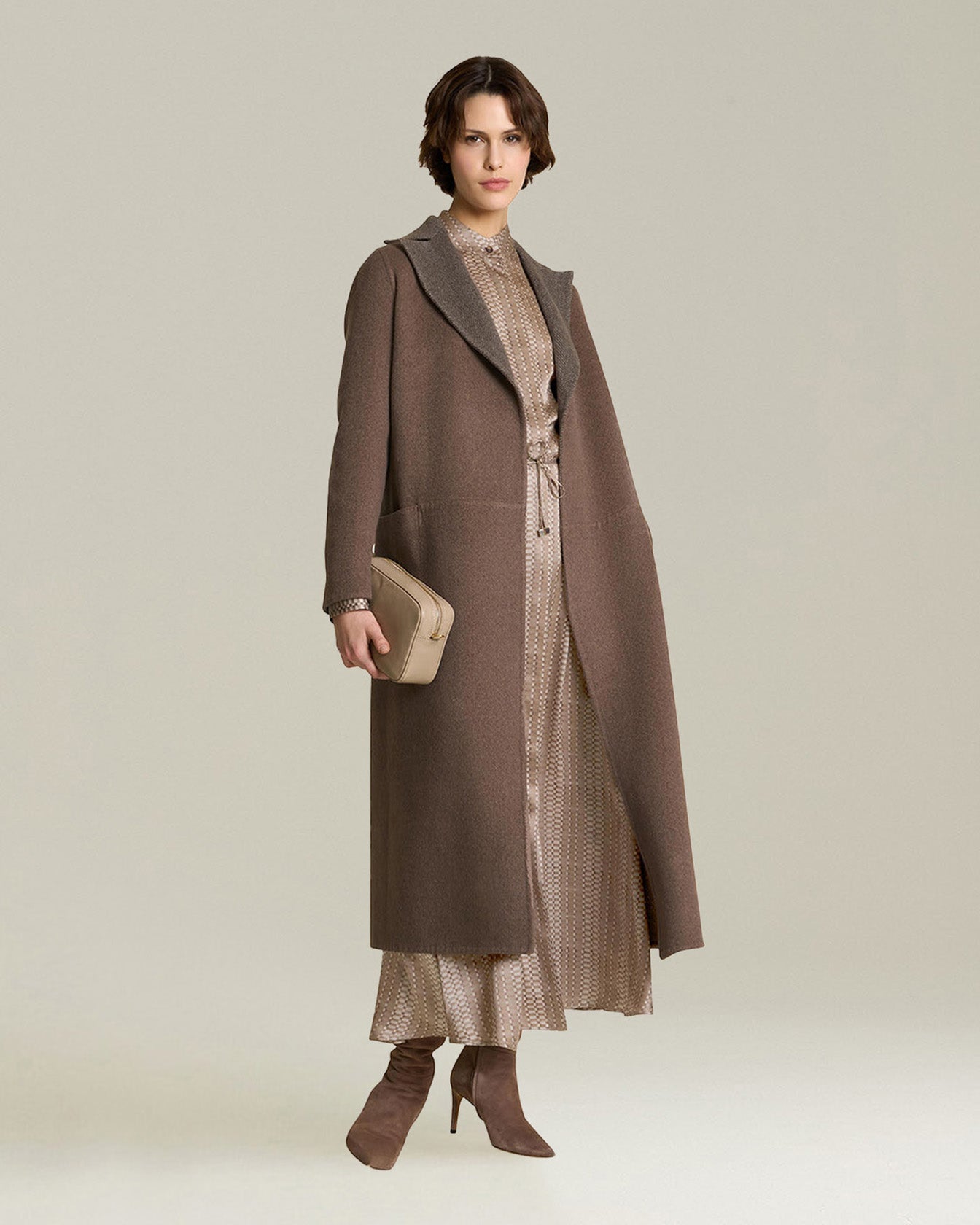 Kiton Outerwear Kaschmir Wendemantel Gr 40 Festkleidung
