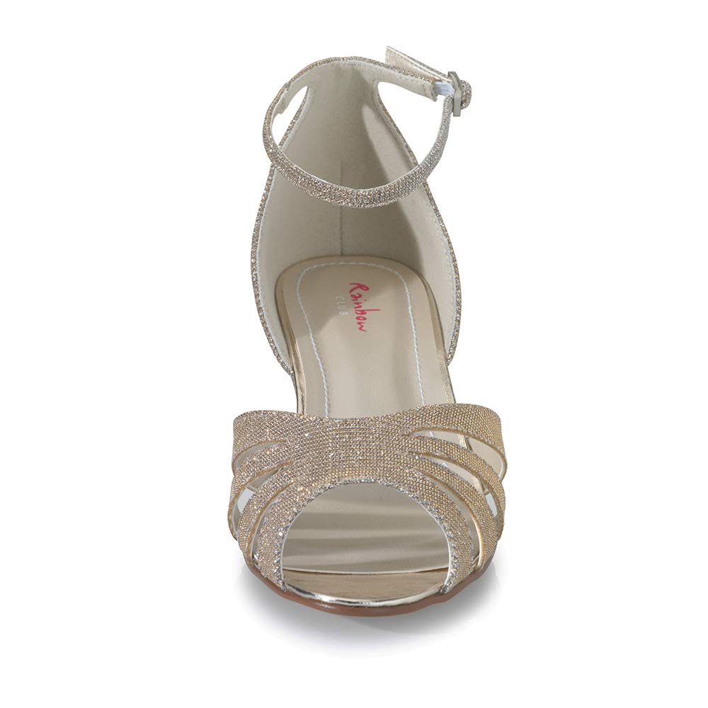 Rainbow Club Embellished Michelle Sandalette Gold 40.5