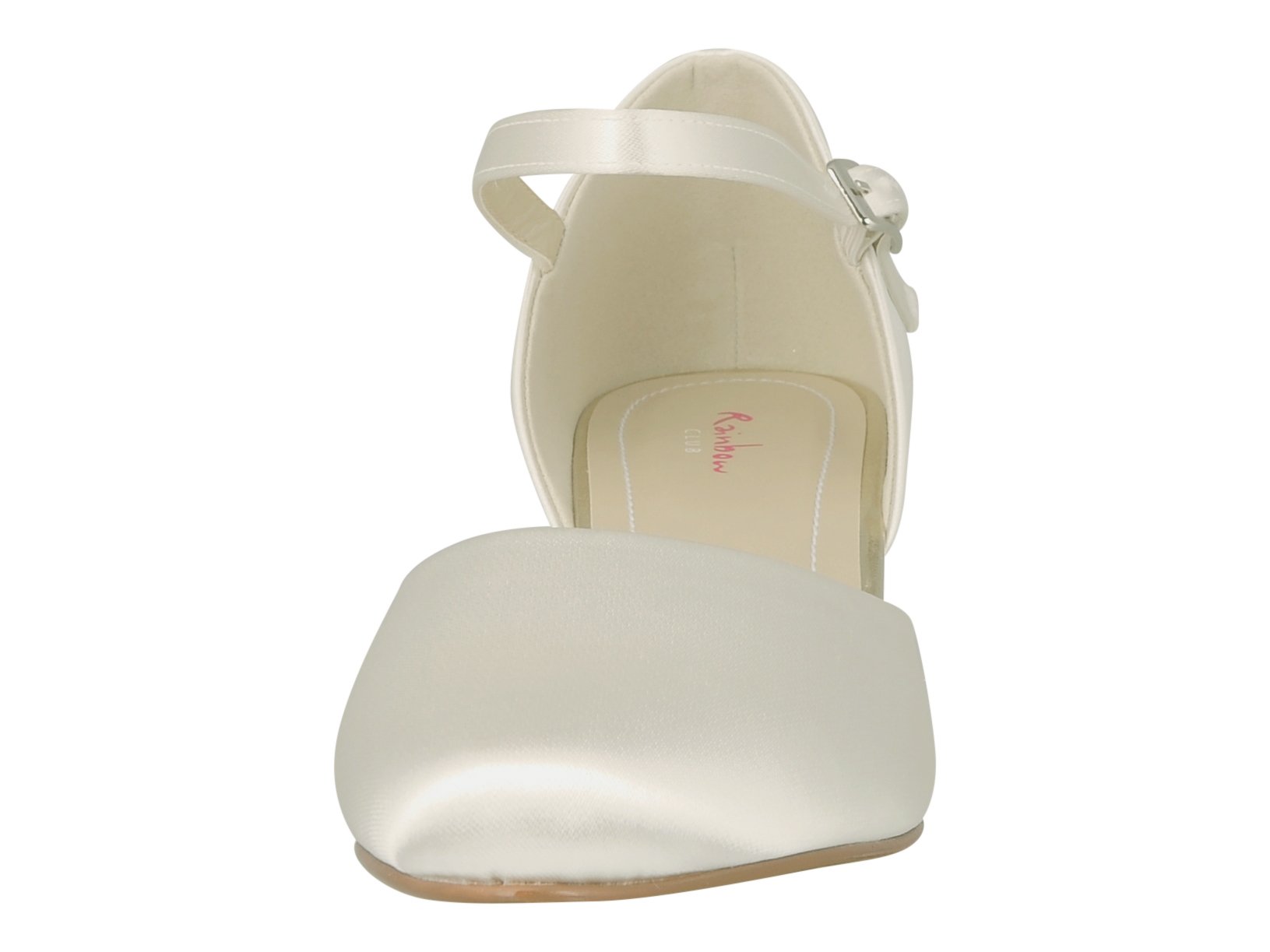 Rainbow Club Tracey Brautschuhe Ivory Satin Gr. 39,5 Block