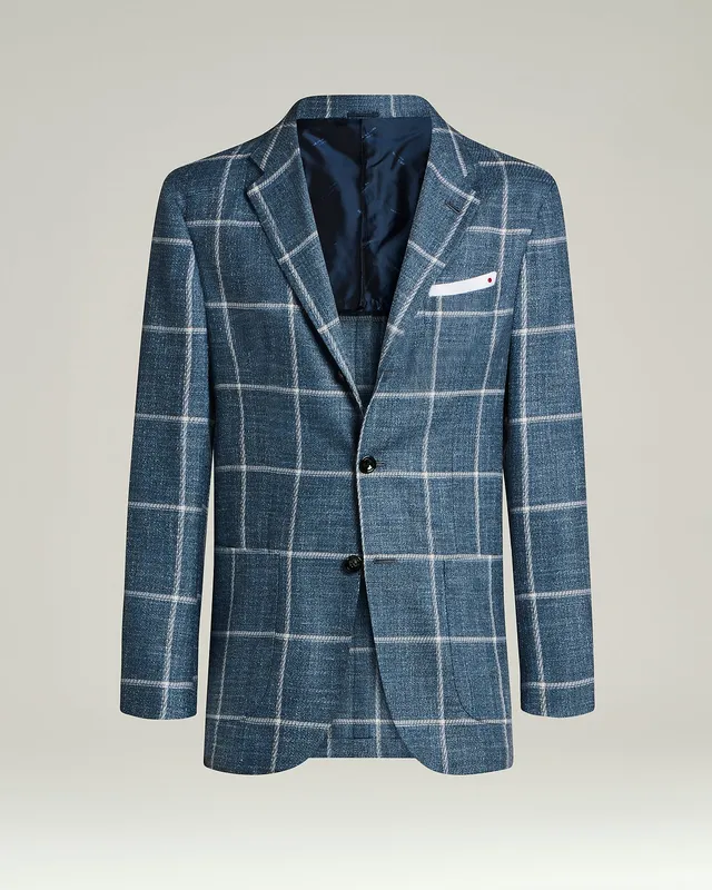 Kiton Jackets Checked Single-Breasted Jacke kariert 50