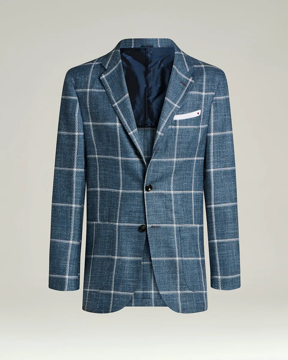 Kiton Jackets Checked Single-Breasted Jacke kariert 50