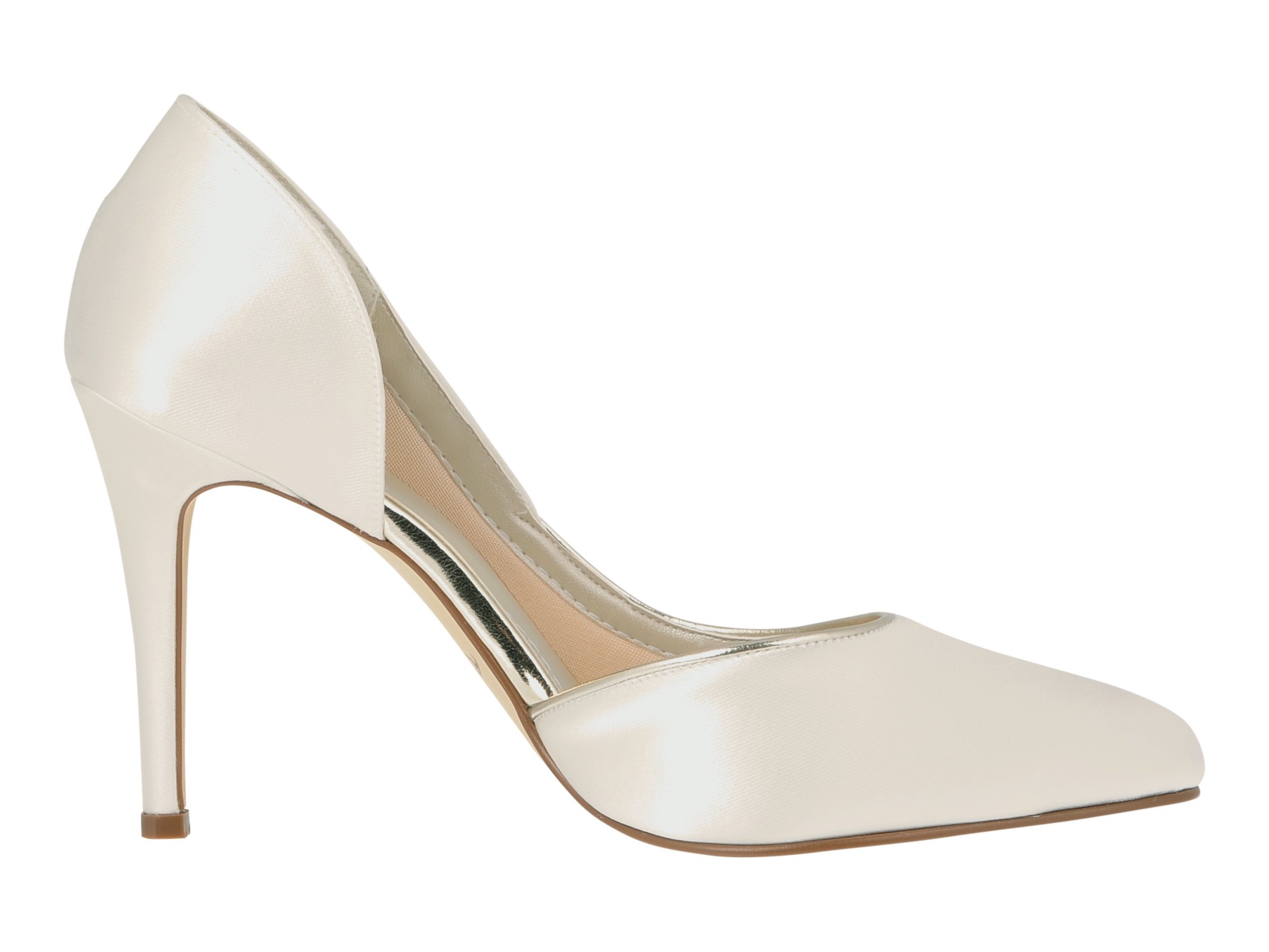 Rainbow Club Timeless Joanne Pumps Ivory Satin 9 cm Stiletto