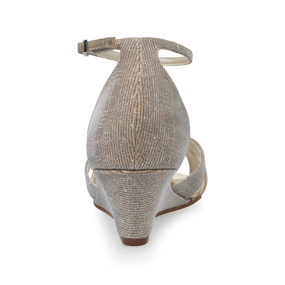 Rainbow Club Embellished Michelle Sandalette Gold 40.5