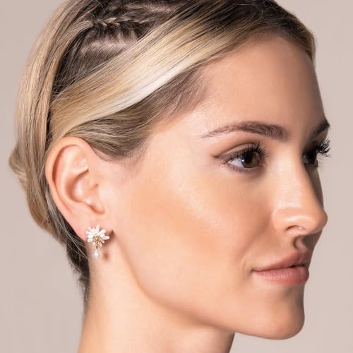 Alpenflüstern DAHEIM DOR062 Ohrstecker Greta mini Perle bicolor