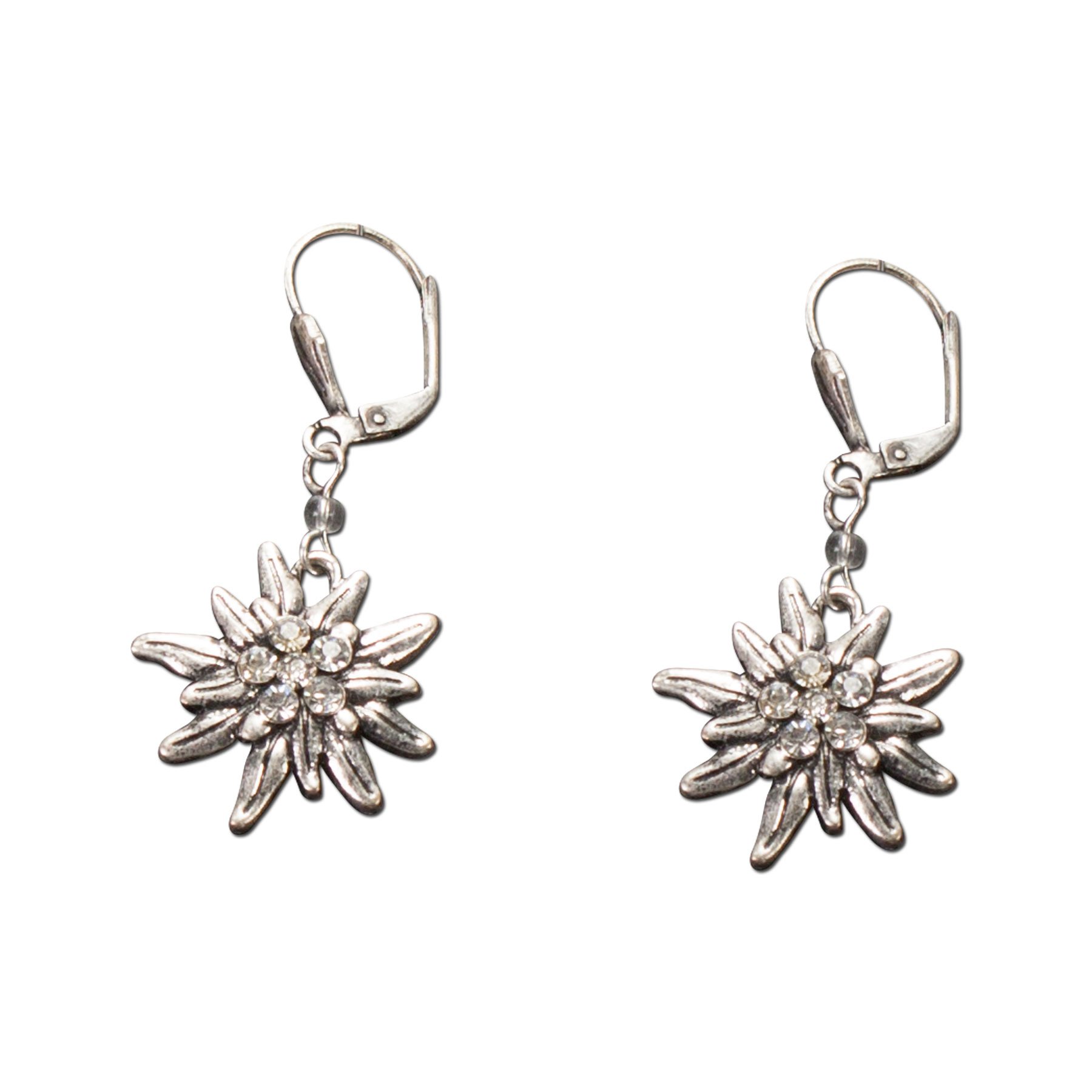 Alpenflüstern DAHEIM SET024 Schmuck-Set rosa Edelweiß