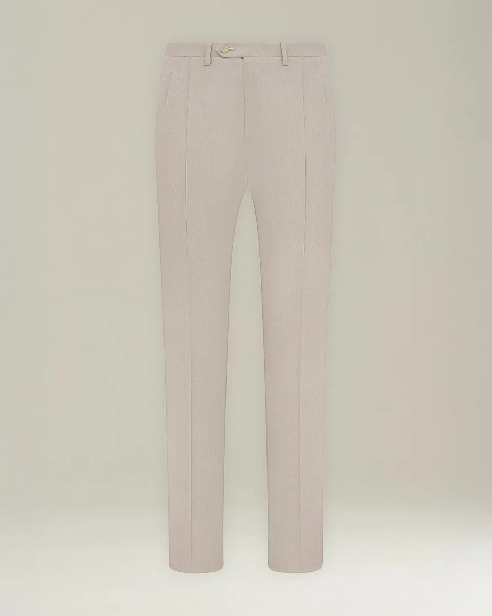Kiton Timeless Cotton Blend Trousers Hose Baumwolle Gr. 50 Kaschmir