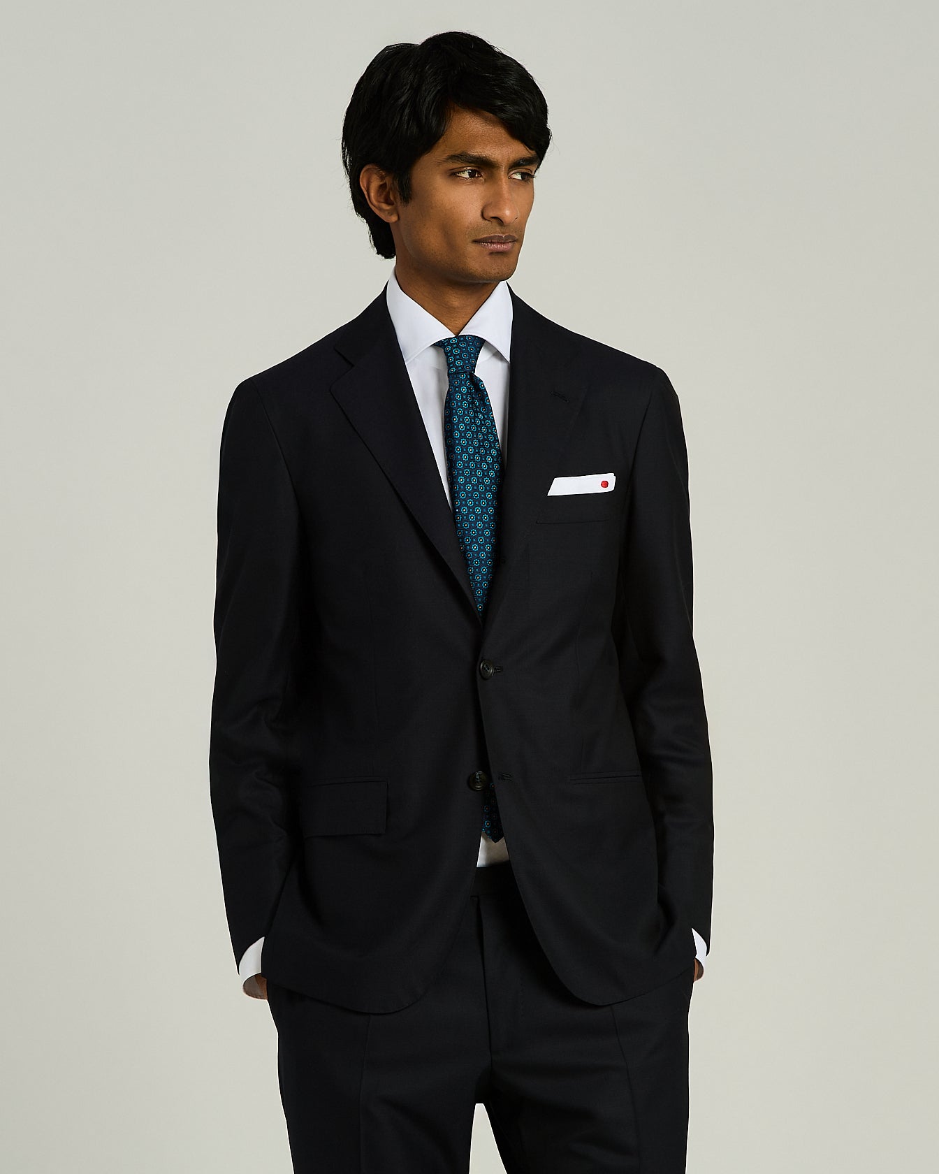 Kiton Patterned Seidenkrawatte gemustert TU reine Seide