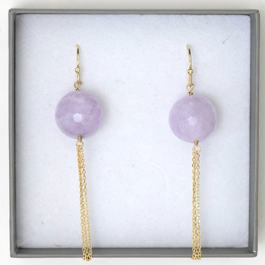 Juvelan Amazonite Halskette Amazonit 40cm Gold