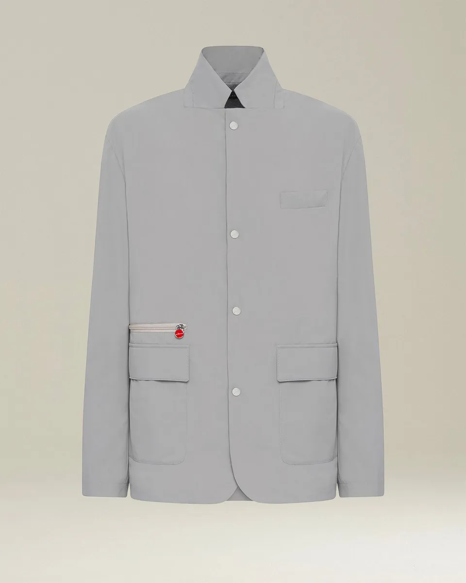 Kiton Jackets Jacket Polyester Jacke grau Größe 50
