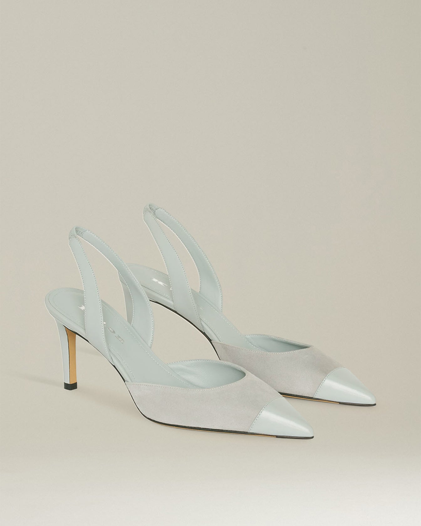 Kiton Slingback Pumps Wildleder 7 cm Absatz