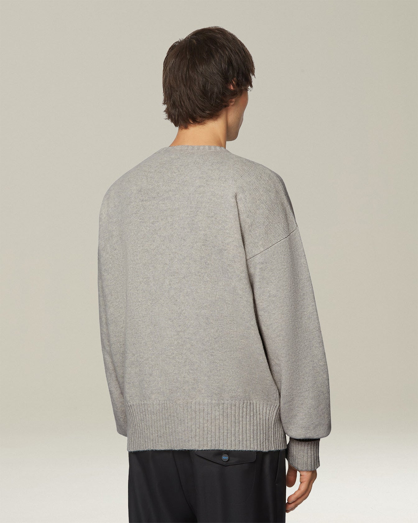 Kiton Polo Casual Wool Wollshirt L Stretch