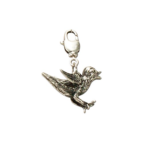 Alpenflüstern DAHEIM Spatz AAH095 Charivari-Anhänger antik-silber