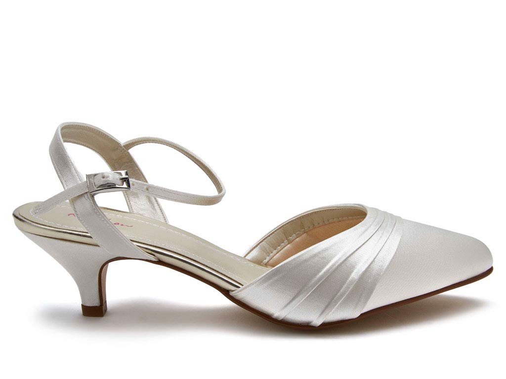 Rainbow Club Essentials Julie Pumpe Brautschuh Satin