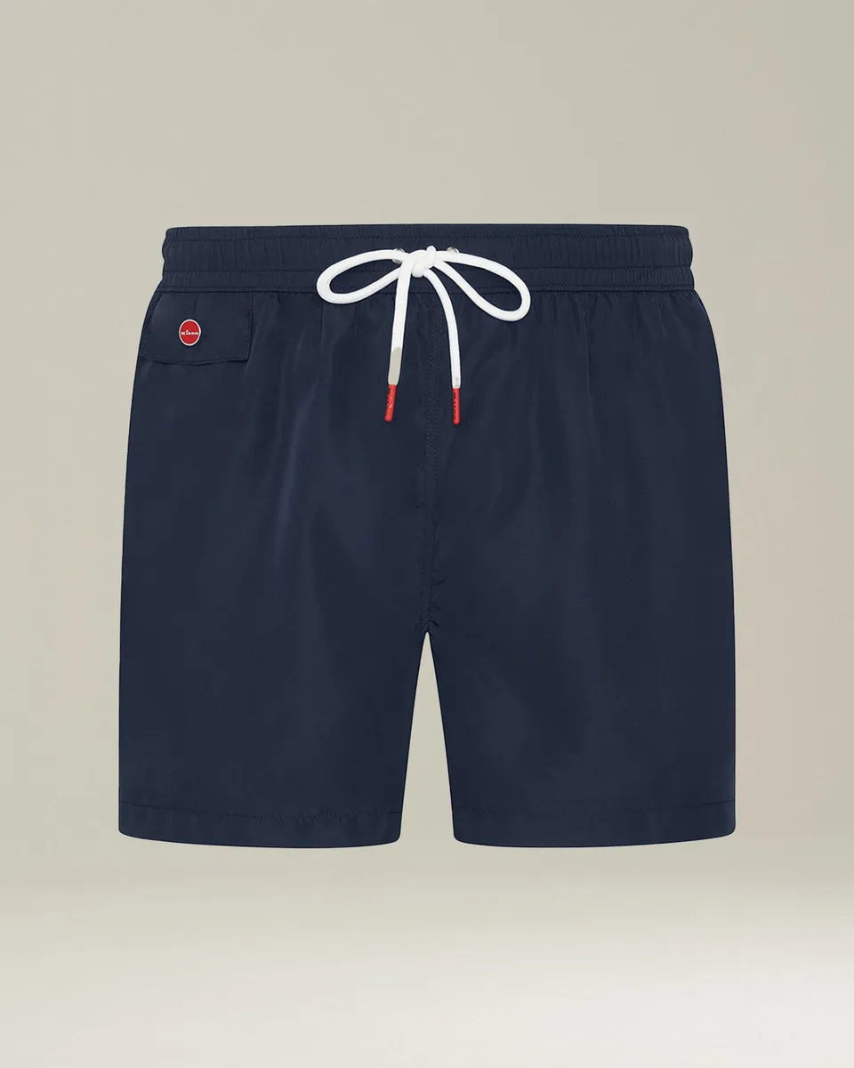 Kiton Swimwear Costume Mare Badehose dunkelblau Polyester