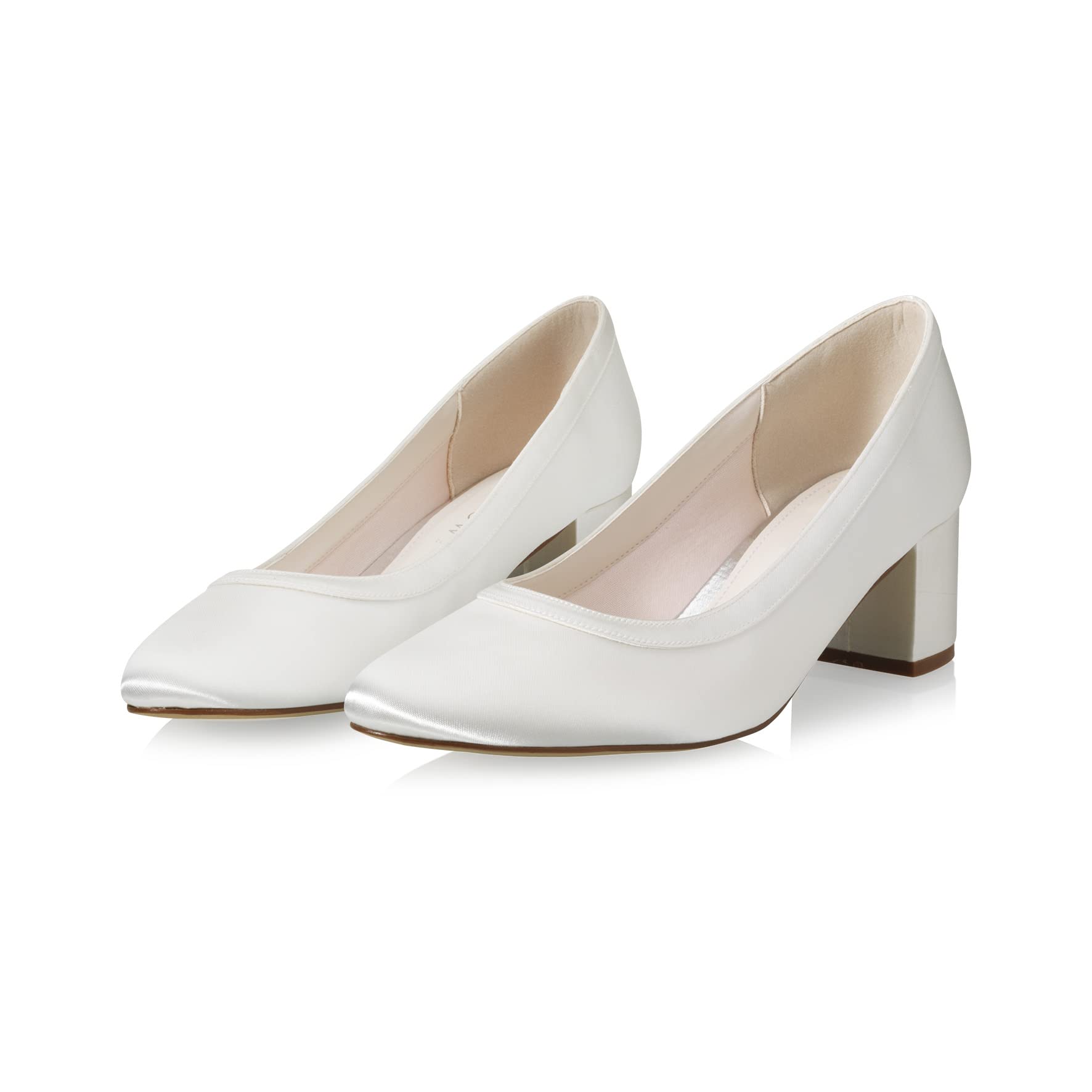 Rainbow Club Essentials Wendie Pumps Ivory 5cm Blockabsatz