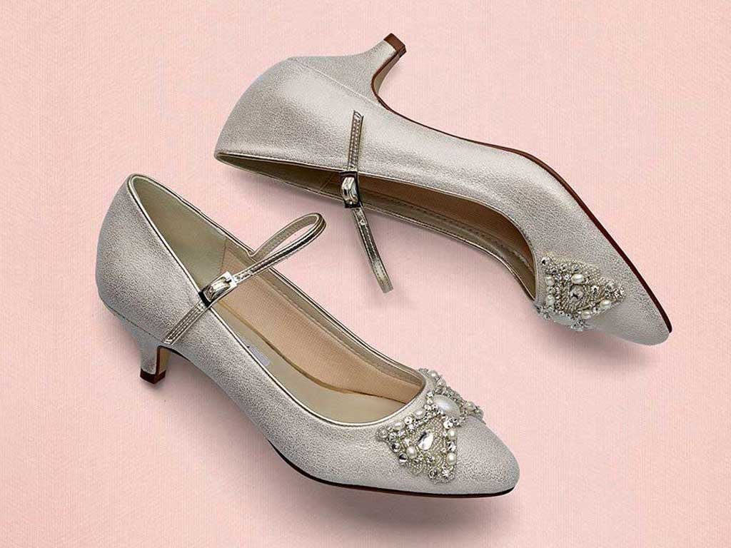 Rainbow Club Anastacia Pumps Gold-Champagner Gr.36,5