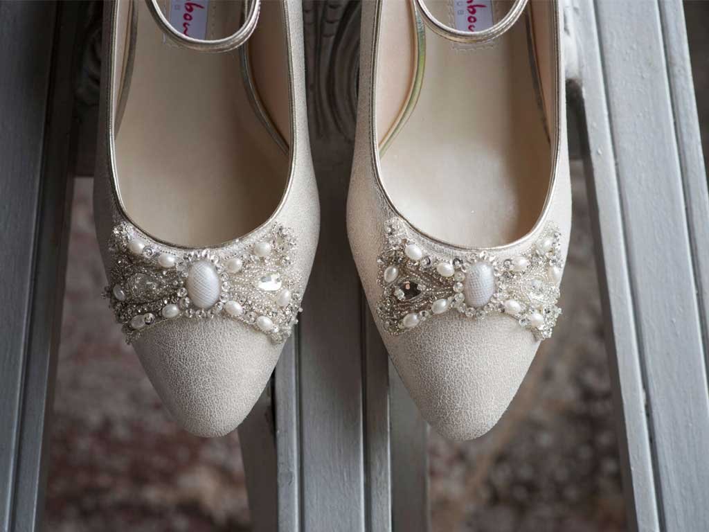 Rainbow Club Anastacia Pumps Gold-Champagner Gr.36,5
