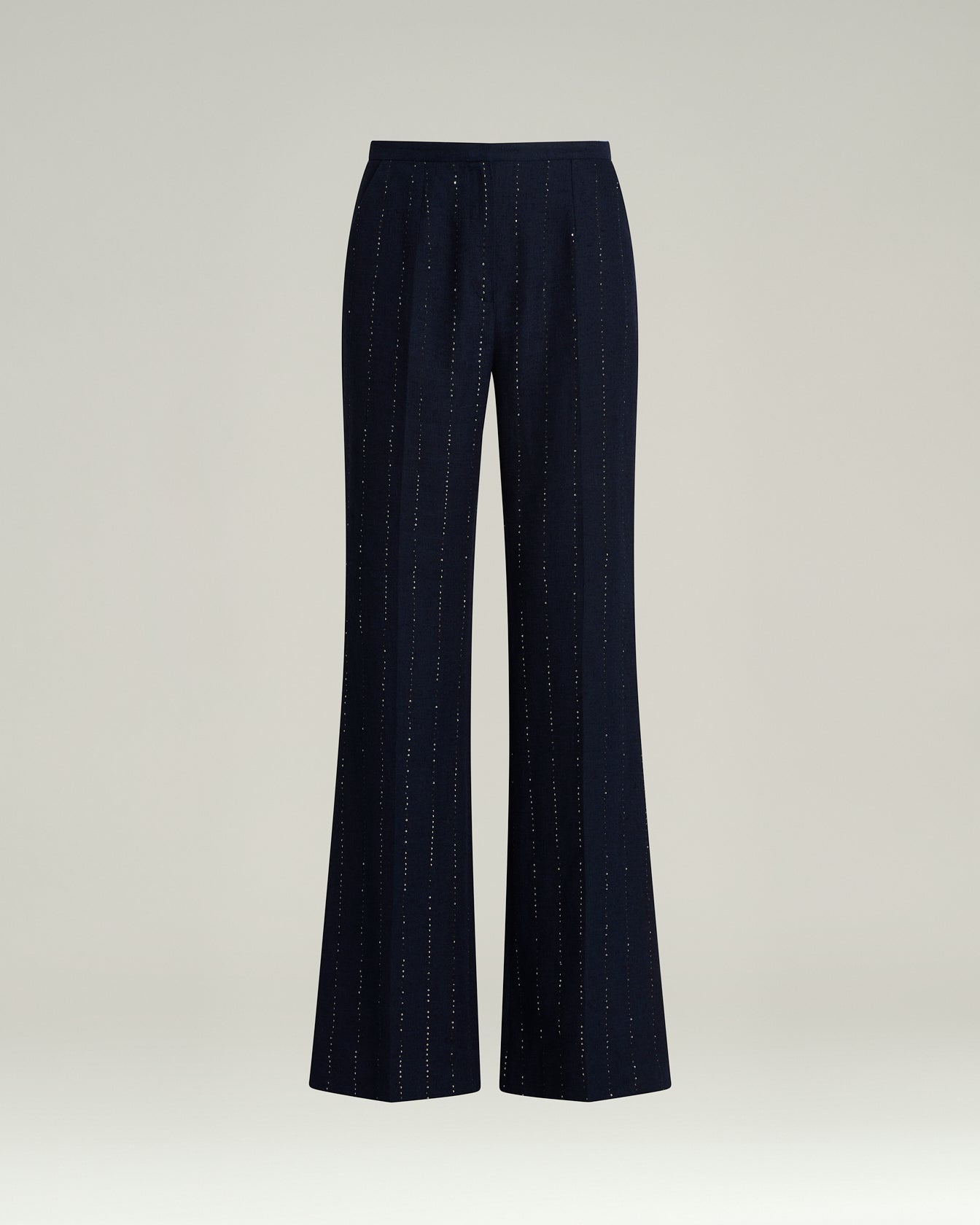 Kiton Blue Tailored Linen Wool Silk Hose Blau Gr.36-48