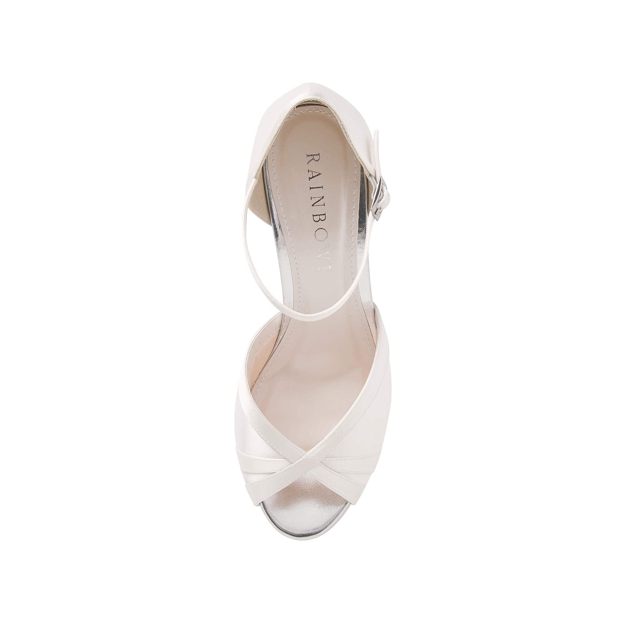Rainbow Club Essentials Range Taara Pumpe Ivory 10 cm Blockabsatz