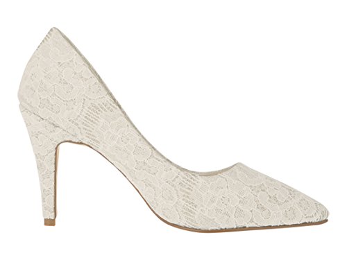 Rainbow Club Embellished Giverney Pumps Ivory Glitzer Gr 37,5