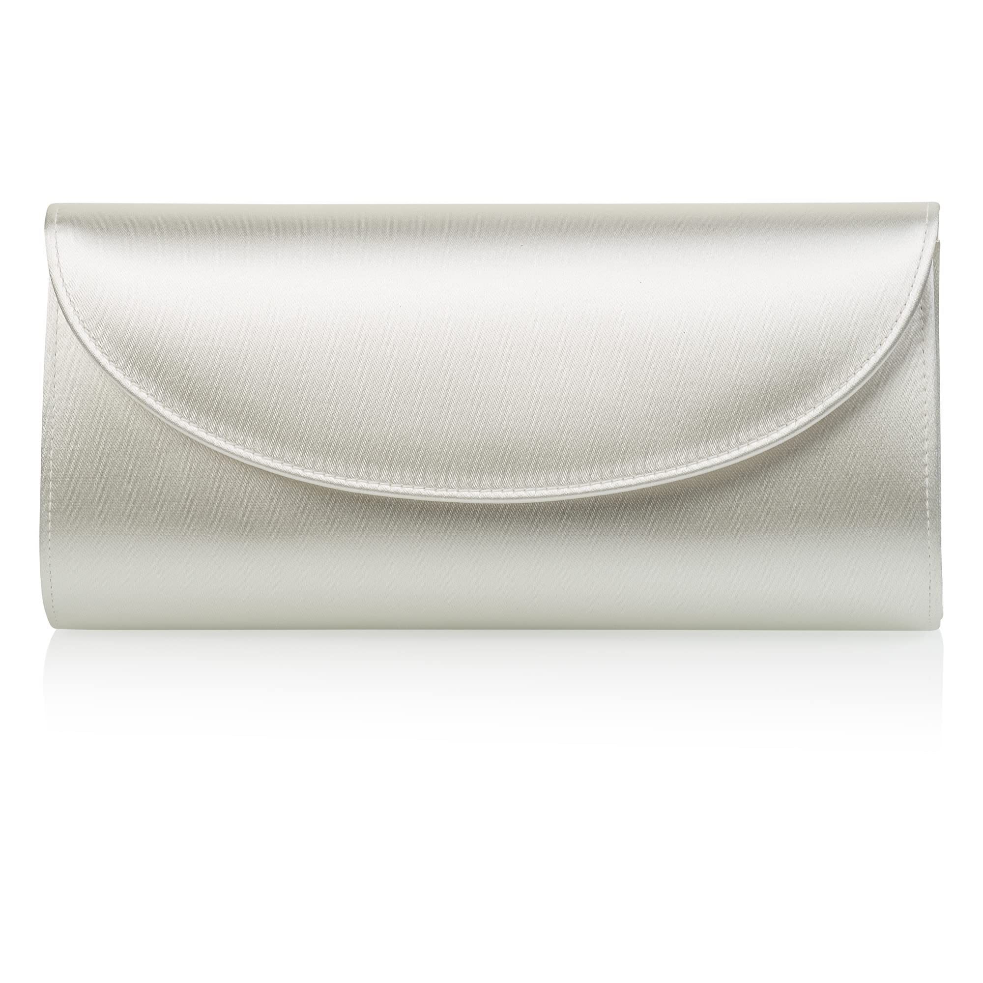Rainbow Club Celinde Brauttasche Ivory Satin Clutch