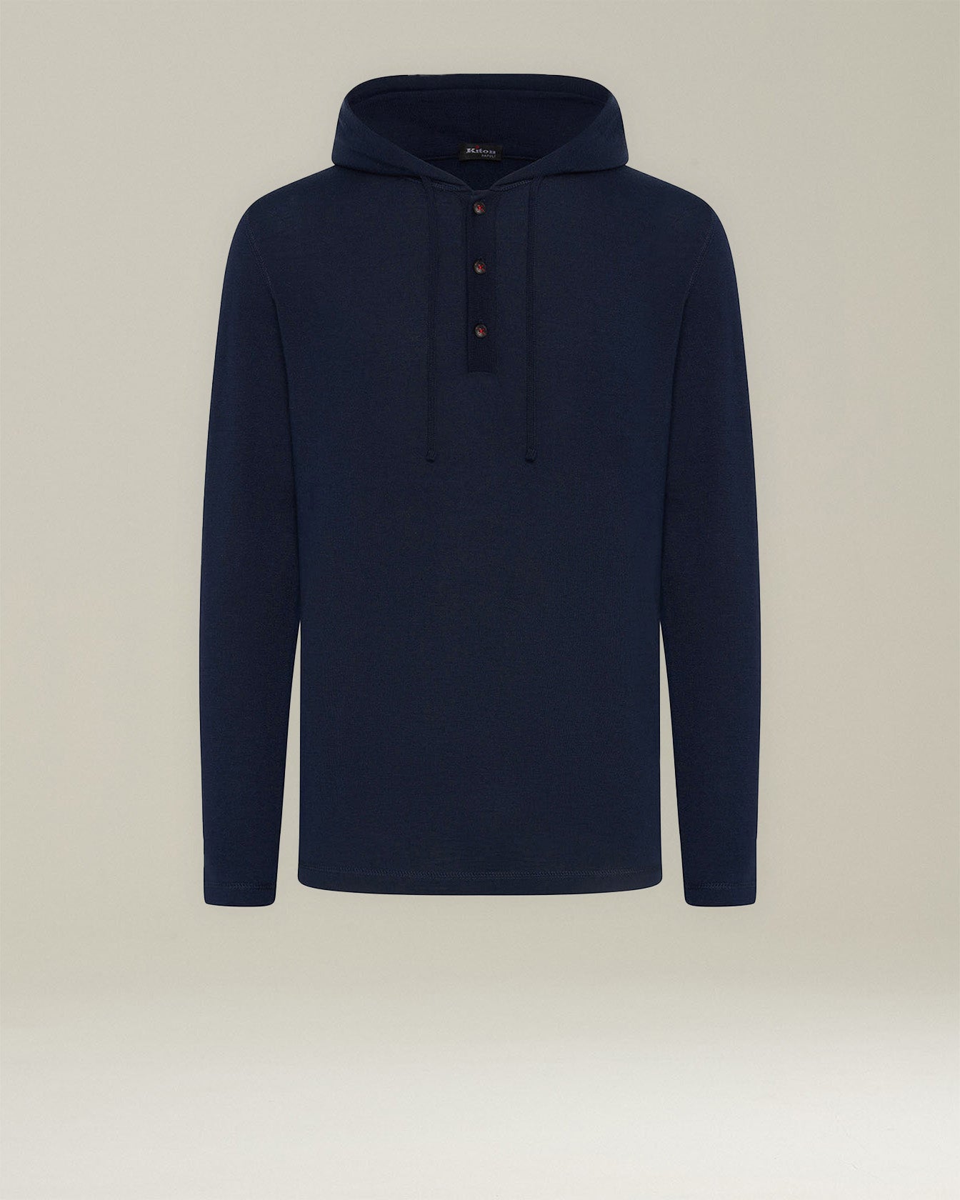 Kiton Knitwear Maglia Cappuccio Kapuzenpullover Kaschmir Seide