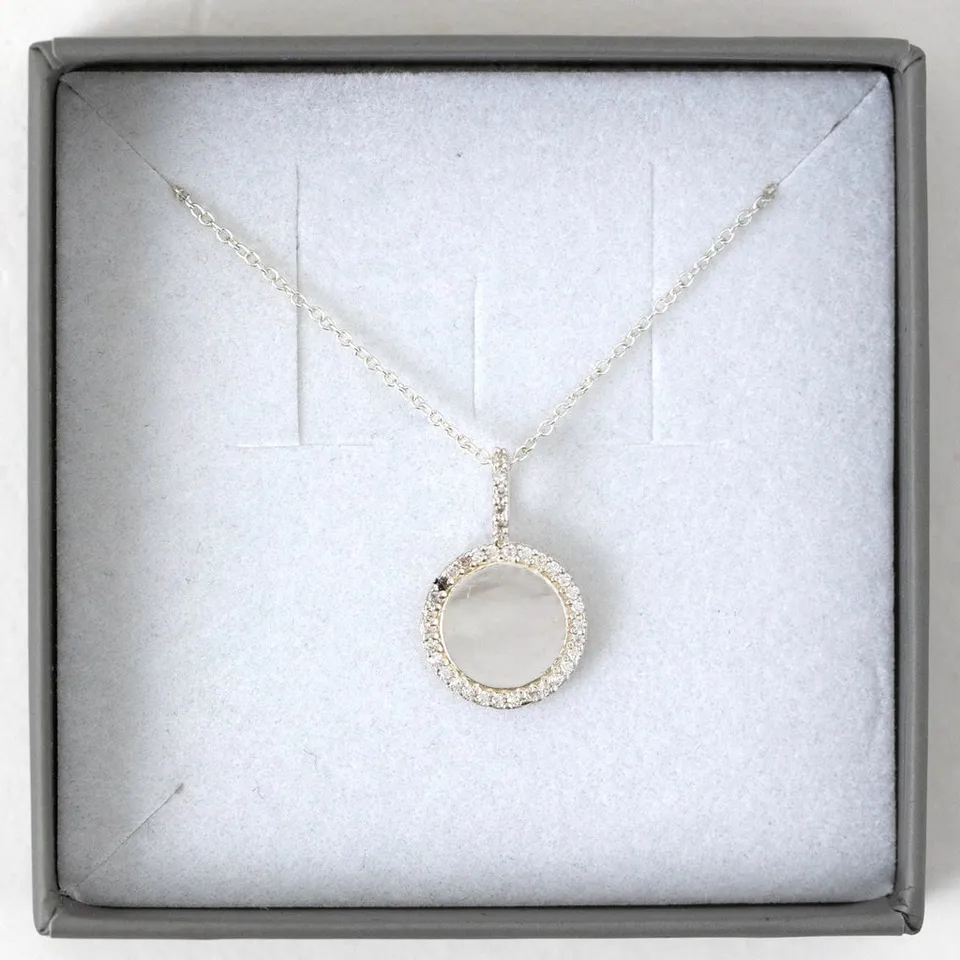 Juvelan Amazonite Halskette Amazonit Gold 40cm Kette