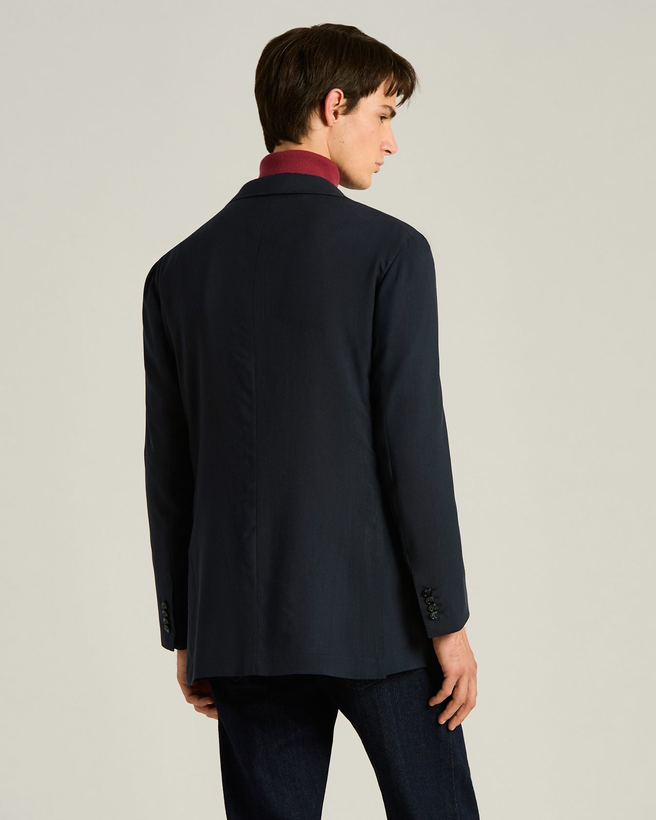 Kiton Jackets Navy Cashmere Sakko 50 Kaschmir