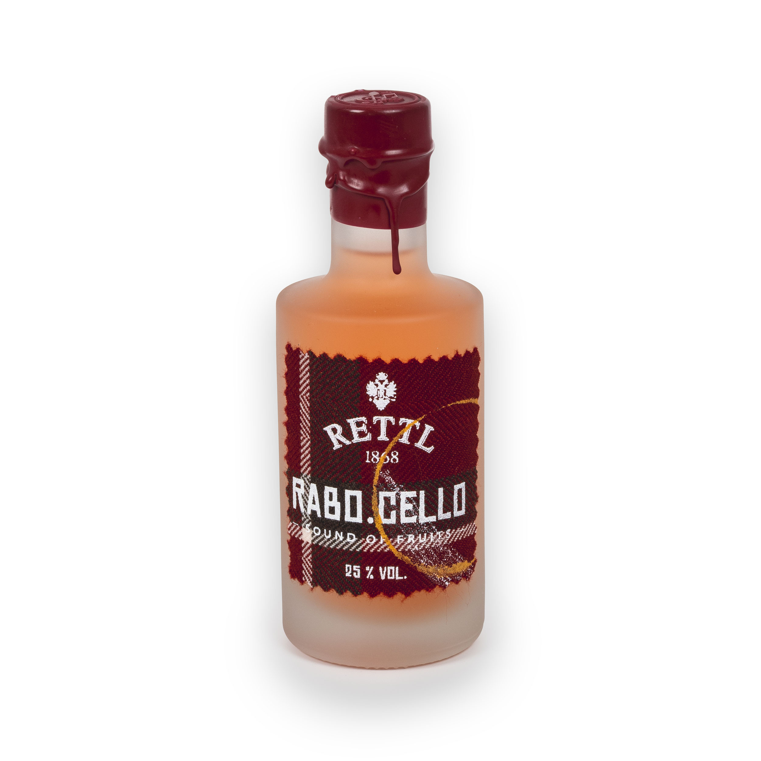 Rettl RABO.CELLO Likör Rhabarber Limoncello Zinnsiegel