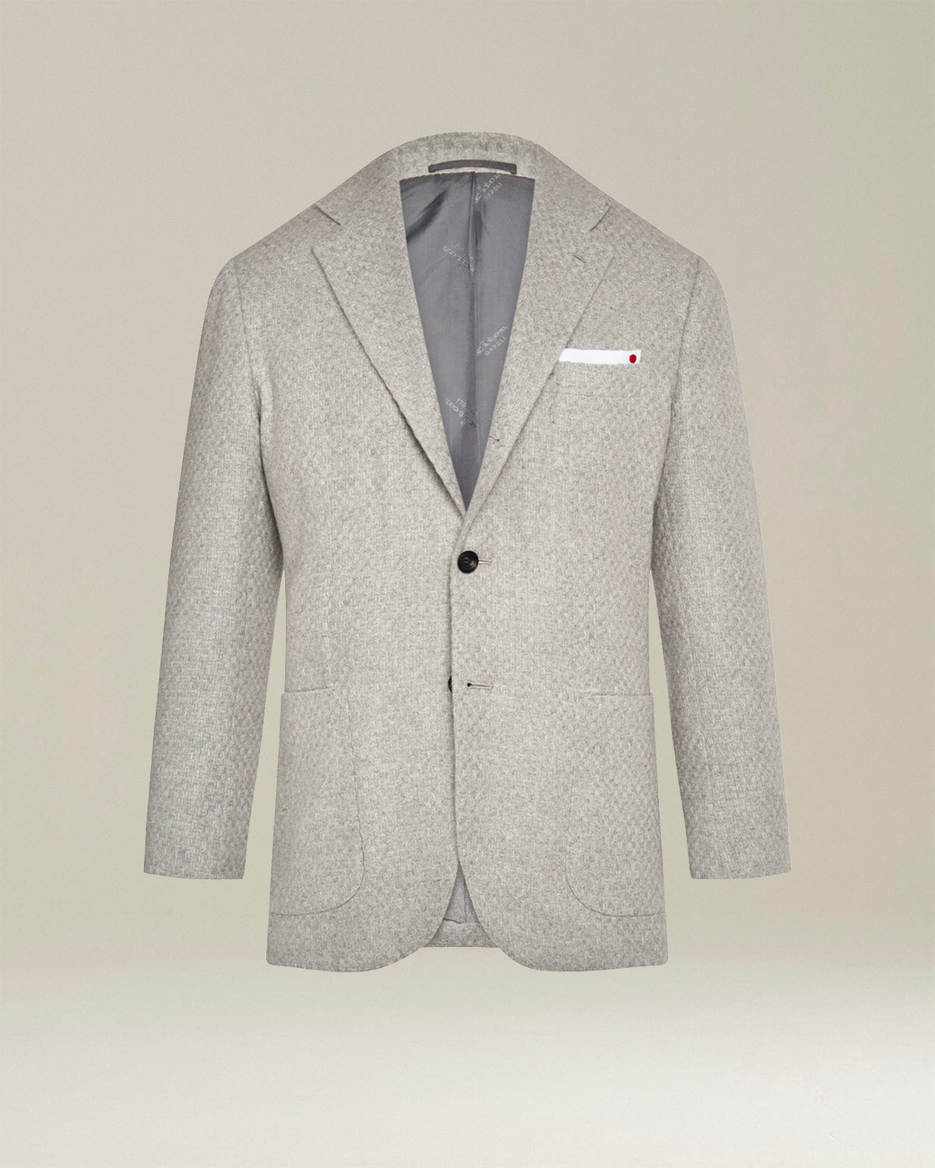 Kiton Jackets JACKET CASHMERE Sakko Grau Kaschmir
