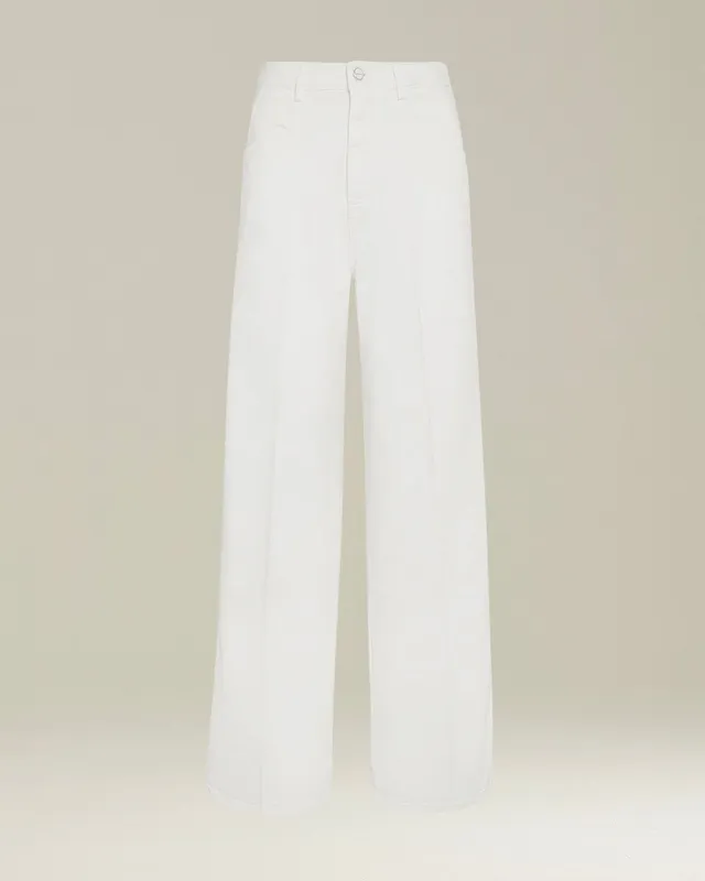 Kiton Pantaloni Cotone Jeans Weiß Baumwolle Slim