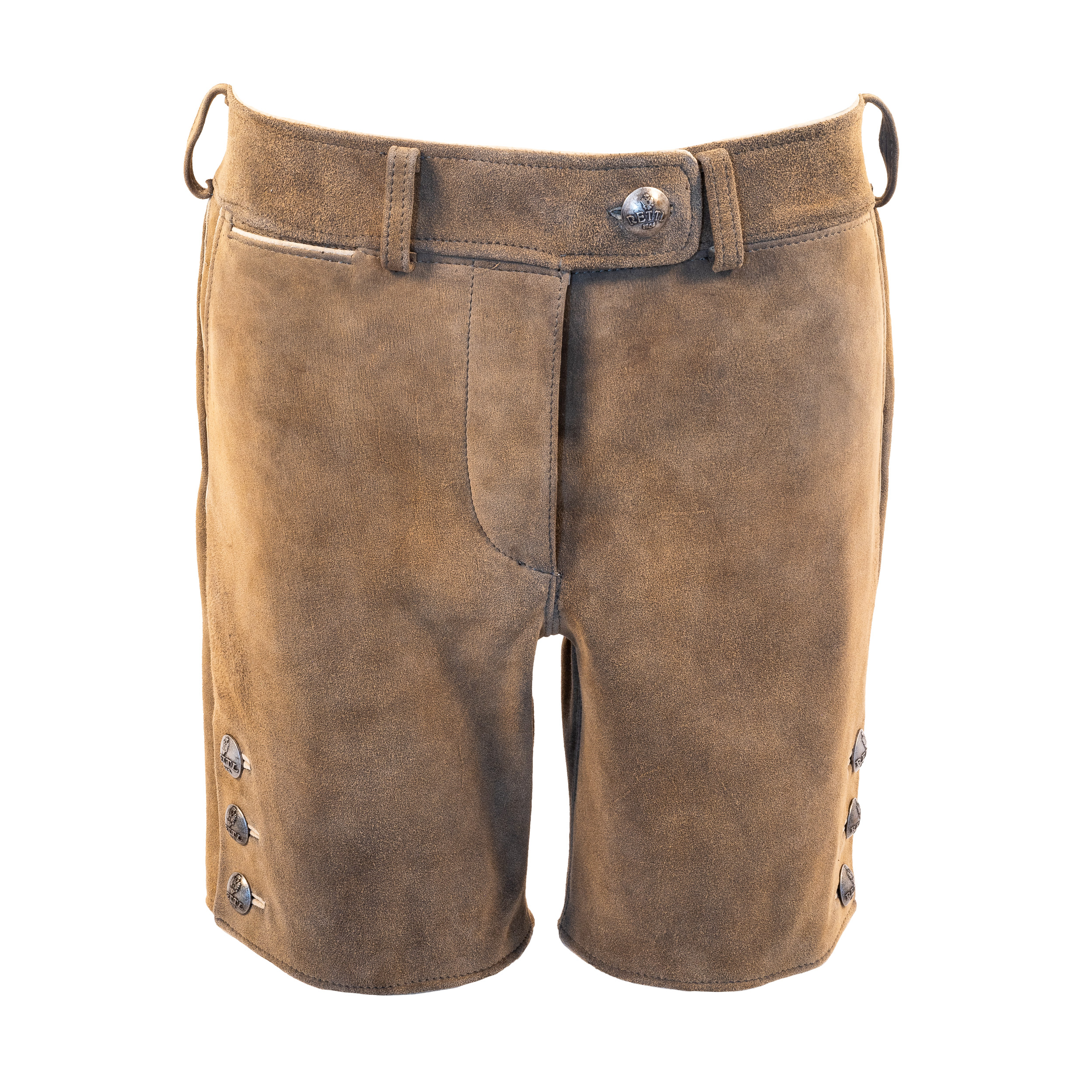 Rettl Men Wunna Herren Lederhose Sämischleder Trachten