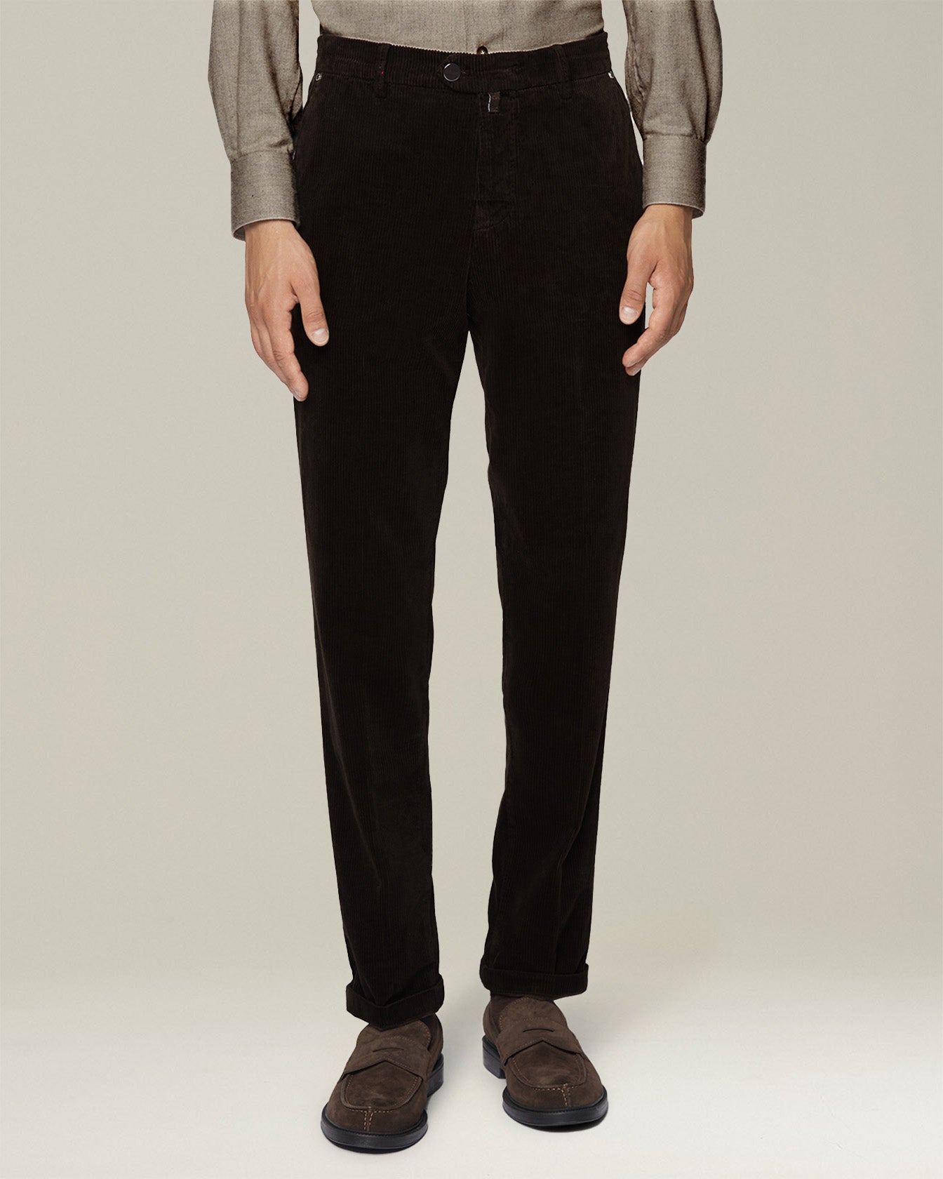 Kiton Casual Cotton Cashmere Hose Herren Beige
