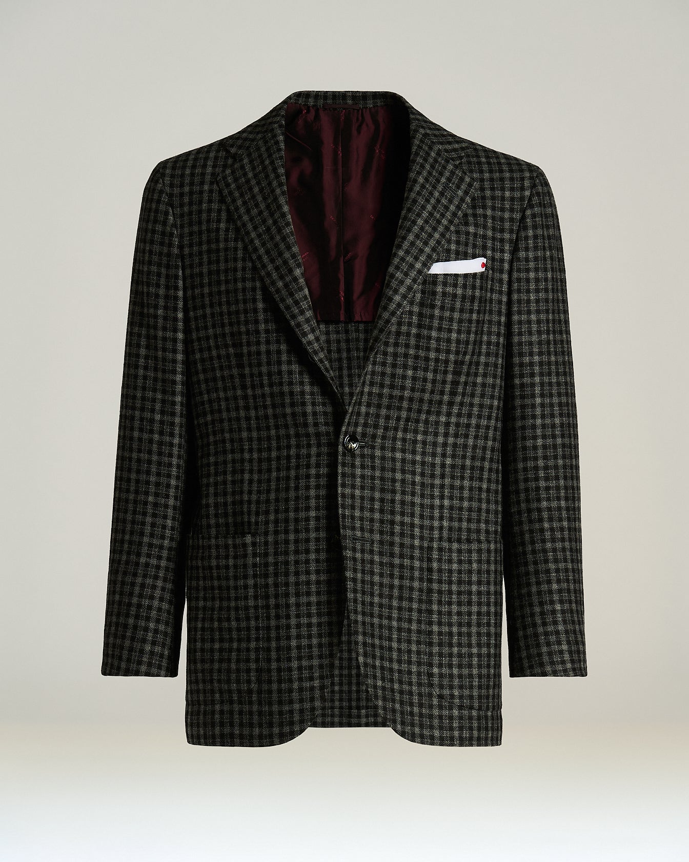 Kiton Cashmere Vicuna Sakko Karo Gr. 50