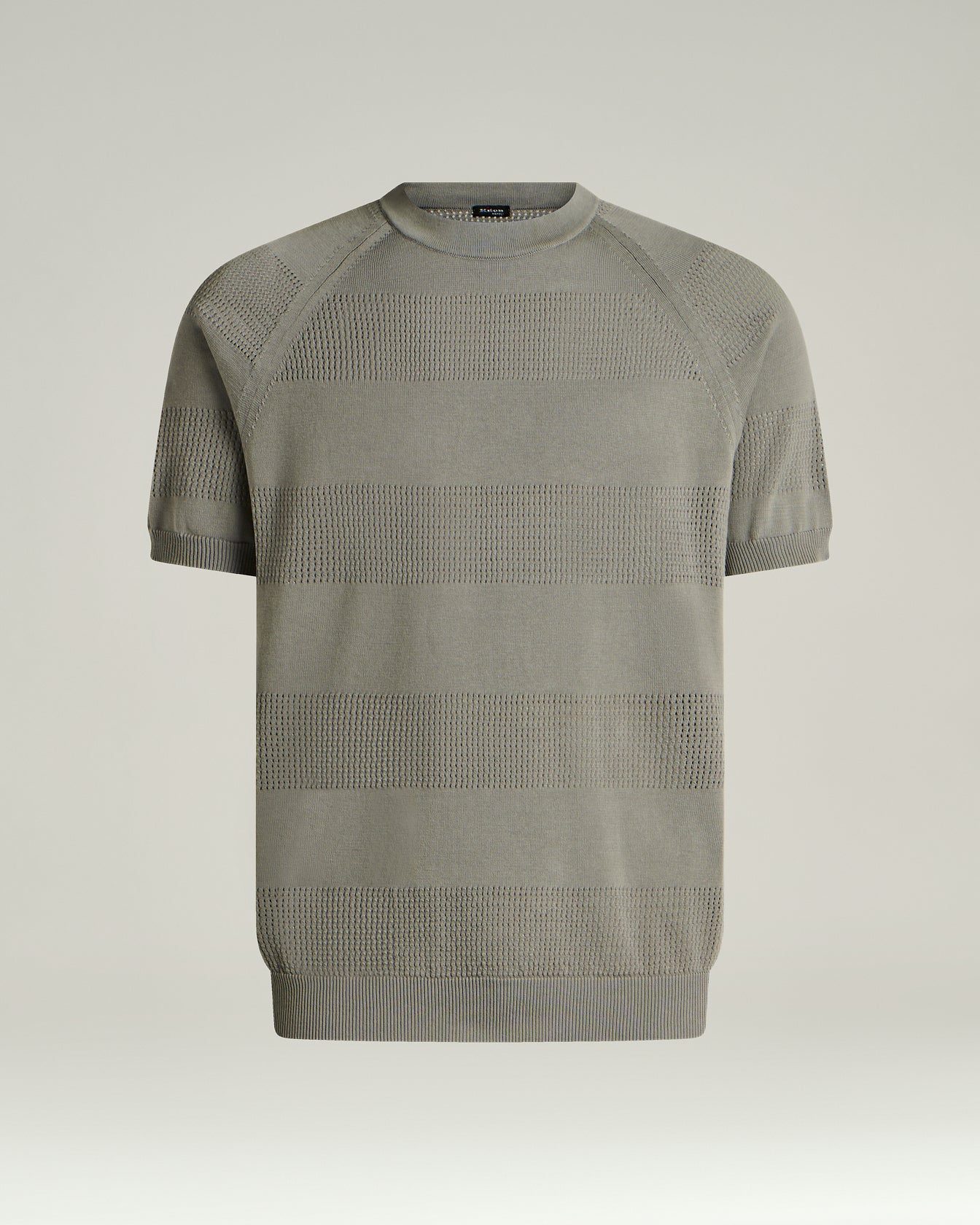 Kiton Knitwear Cotton Pullover Baumwolle kurzarm