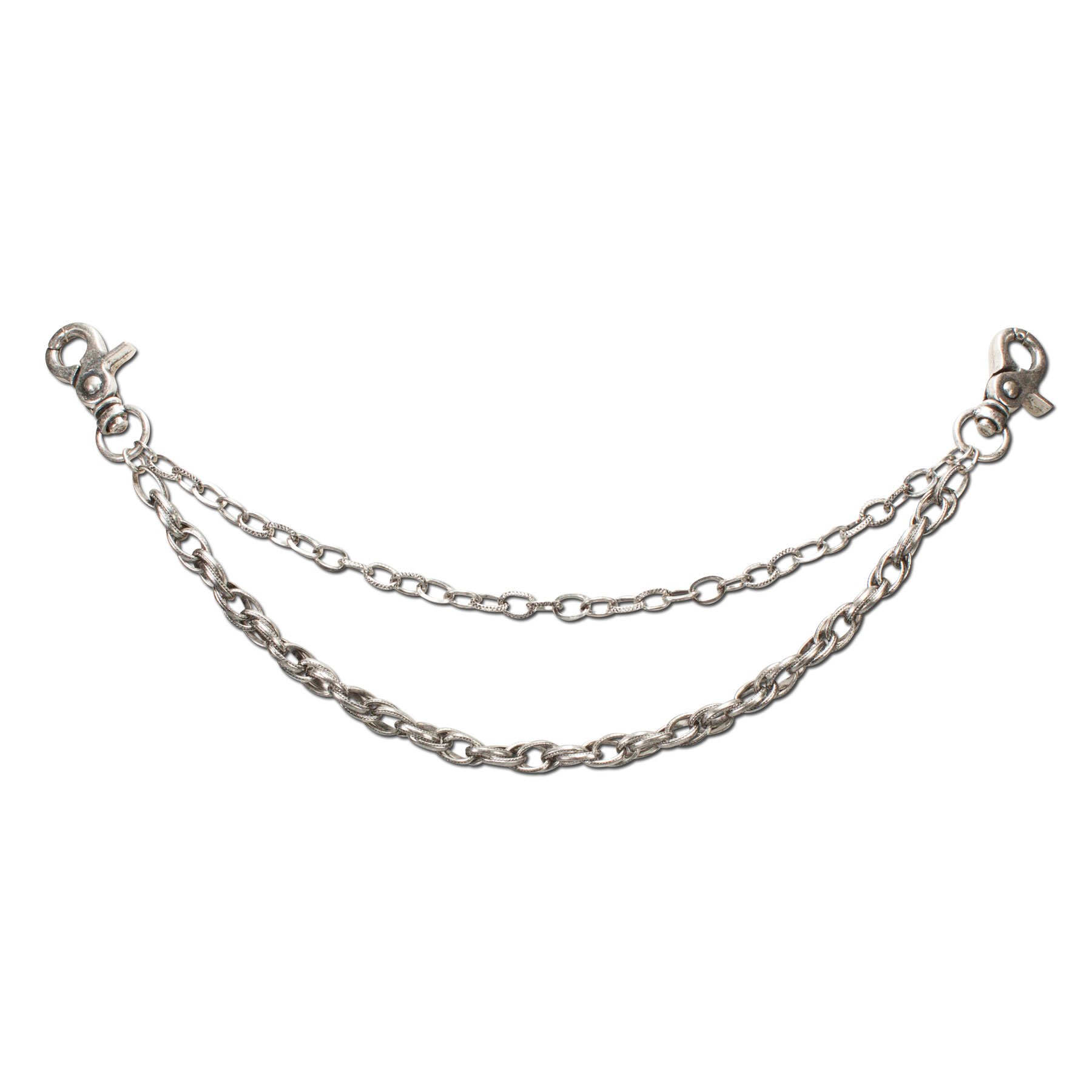 Alpenflüstern DAHEIM Charivari-Kette HCH006 Antik-Silber