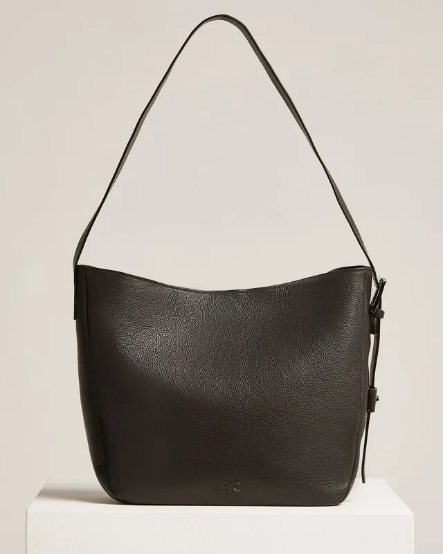 Kiton Day Bag Kalbsleder Dunkelbraun Semi-Soft TU