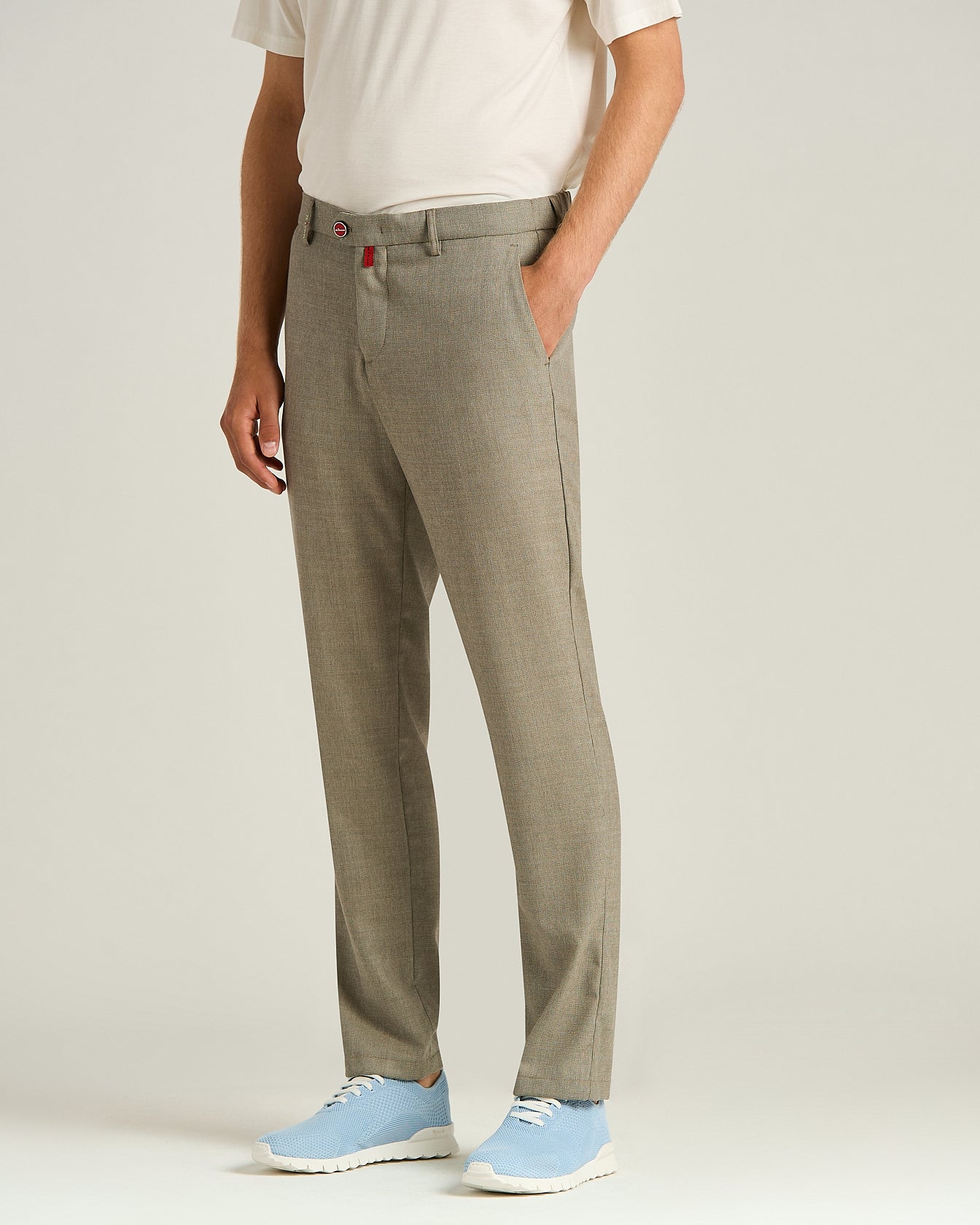 Kiton Trousers Wool Chino Herren Wolle